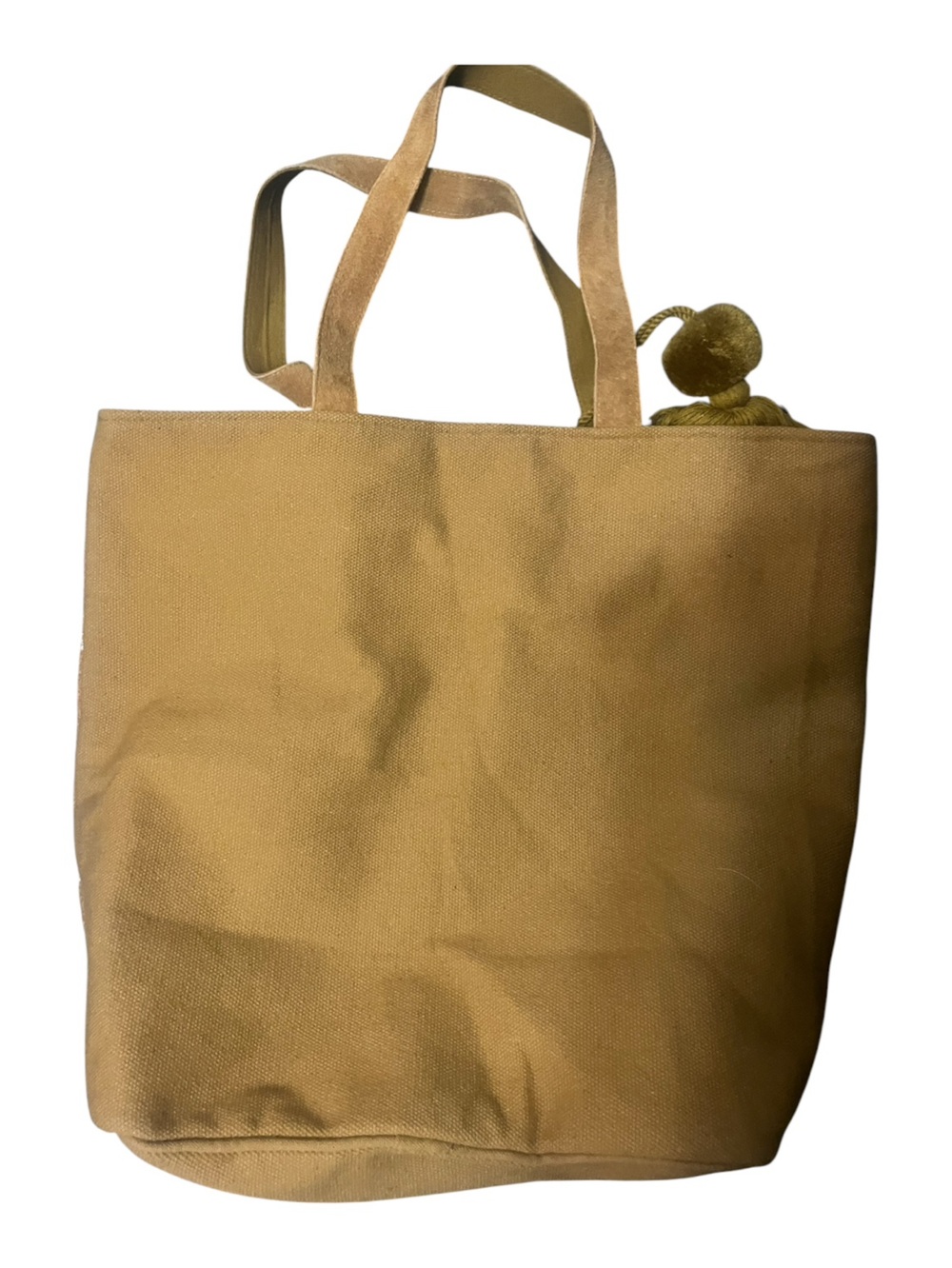 Western Woven Wool Tote Bag Tan Brown
Cream - Picture 5 of 6